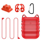 Protective Silicone Cover Case for AirPods Case Earpods Case for Apple Headphone for Airpod Case Charger Accessories