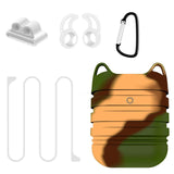 Protective Silicone Cover Case for AirPods Case Earpods Case for Apple Headphone for Airpod Case Charger Accessories