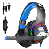 Stereo Gaming Headset for PS4, PC, Xbox One, Surround Sound Over-Ear Headphones