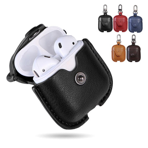 Soft Leather Case For Airpods